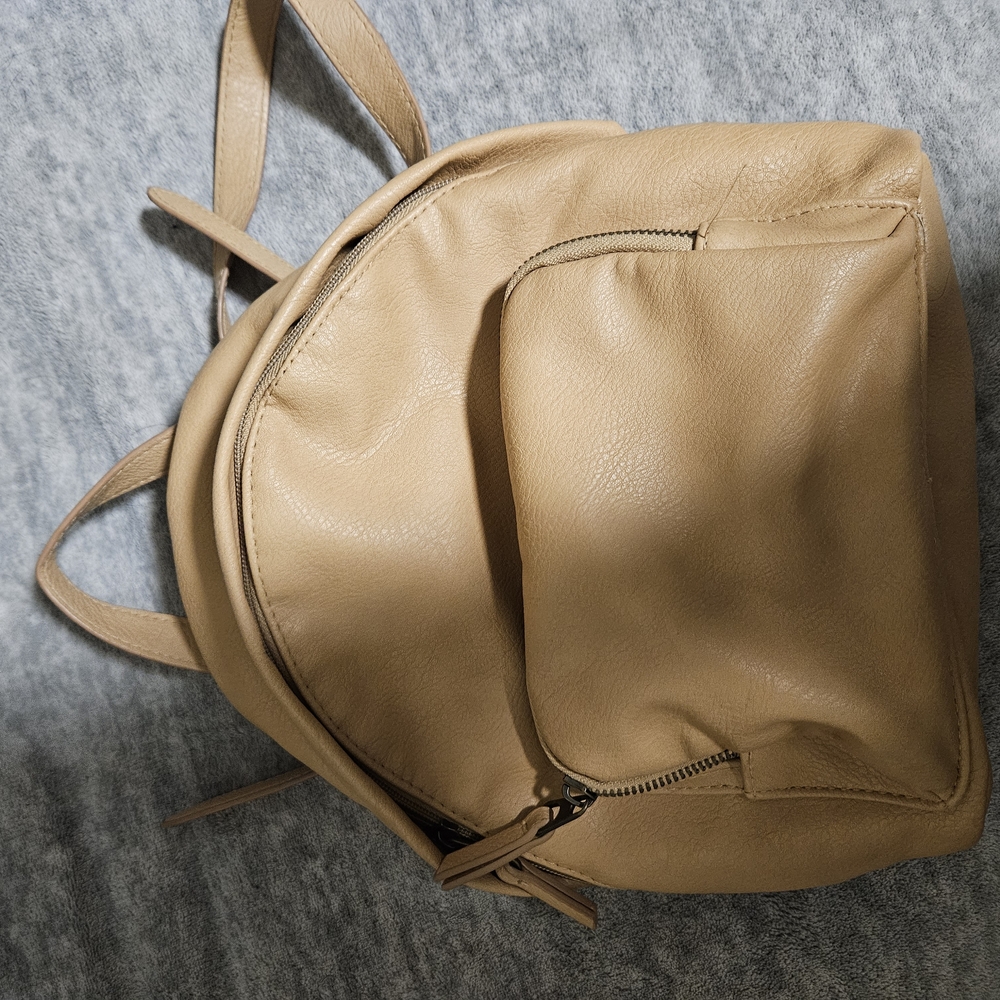Mini Tan Backpack